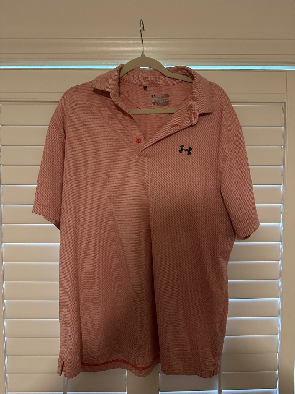 Under Armour Coral Heather Performance Polo
